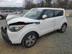 Salvage cars for sale at Concord, NC auction: 2015 KIA Soul