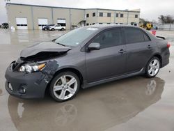 Salvage cars for sale at Wilmer, TX auction: 2013 Toyota Corolla Base