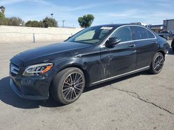 Salvage cars for sale at Colton, CA auction: 2020 Mercedes-Benz C300