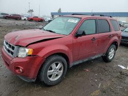 Salvage cars for sale at Woodhaven, MI auction: 2012 Ford Escape XLT