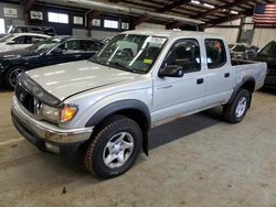 Salvage trucks for sale at East Granby, CT auction: 2003 Toyota Tacoma Double Cab