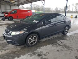 Salvage cars for sale at Cartersville, GA auction: 2015 Honda Civic SE