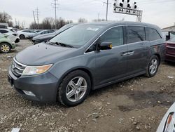 Carros salvage a la venta en subasta: 2013 Honda Odyssey Touring