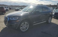 Salvage cars for sale at Fredericksburg, VA auction: 2018 Audi Q5 Premium Plus