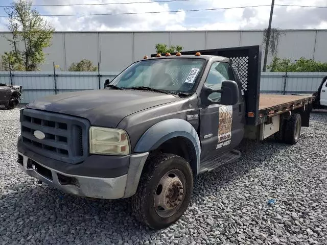 2007 Ford F550 Super Duty Flatbed Truck