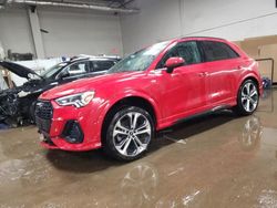 Salvage cars for sale at Elgin, IL auction: 2021 Audi Q3 Premium Plus S Line 45