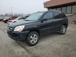 Salvage cars for sale at Fort Wayne, IN auction: 2009 KIA Sportage LX