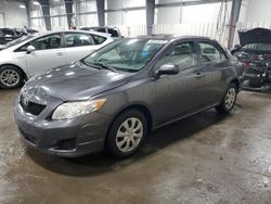 Salvage cars for sale at Ham Lake, MN auction: 2009 Toyota Corolla Base