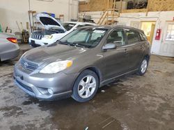 Salvage cars for sale at Ham Lake, MN auction: 2007 Toyota Corolla Matrix XR