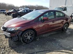 Salvage cars for sale at Windsor, NJ auction: 2015 Honda Civic LX