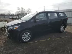 Salvage cars for sale at Chicago Heights, IL auction: 2016 KIA Sedona L