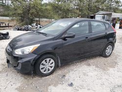 Salvage cars for sale at Houston, TX auction: 2015 Hyundai Accent GS