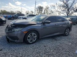 Salvage cars for sale at Riverview, FL auction: 2017 Honda Civic LX