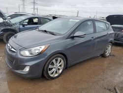 Salvage cars for sale at Elgin, IL auction: 2013 Hyundai Accent GLS