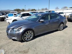 Salvage cars for sale at Sacramento, CA auction: 2013 Lexus GS 350