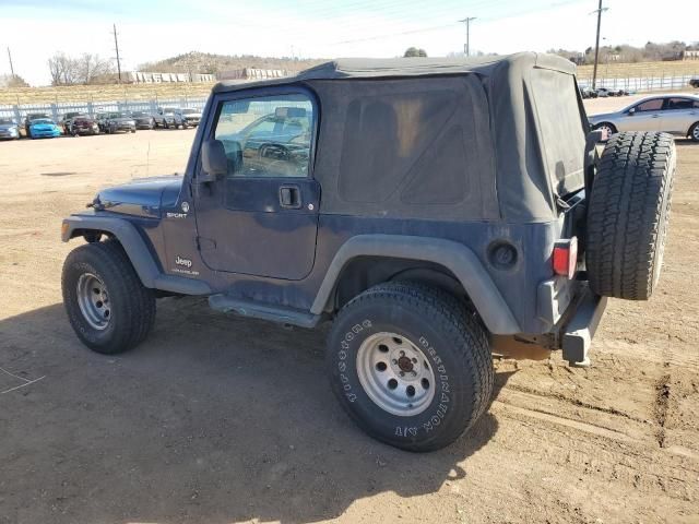 2006 Jeep Wrangler / TJ Sport