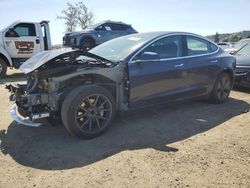 Salvage cars for sale at San Martin, CA auction: 2018 Tesla Model 3