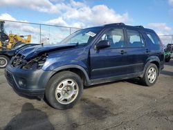 Salvage cars for sale at Moraine, OH auction: 2006 Honda CR-V LX