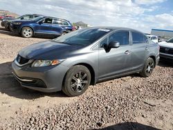 Carros salvage sin ofertas aún a la venta en subasta: 2013 Honda Civic LX