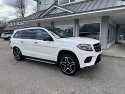 Salvage cars for sale at North Billerica, MA auction: 2018 Mercedes-Benz GLS 550 4matic