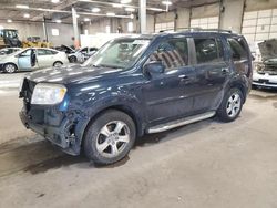 Salvage cars for sale at Blaine, MN auction: 2012 Honda Pilot EXL