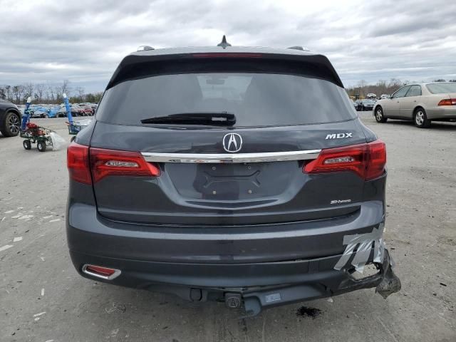 2016 Acura MDX Technology