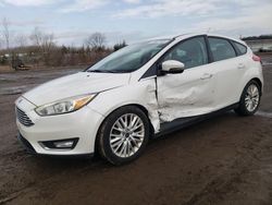 2016 Ford Focus Titanium en venta en Columbia Station, OH