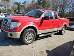 Salvage cars for sale at Austell, GA auction: 2009 Ford F150 Super Cab