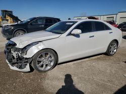 Salvage cars for sale at Kansas City, KS auction: 2016 Cadillac ATS Luxury