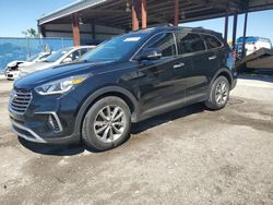 Salvage cars for sale at Riverview, FL auction: 2017 Hyundai Santa FE SE