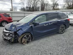 Salvage cars for sale at Gastonia, NC auction: 2021 Honda Odyssey Elite