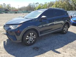 Salvage cars for sale at Riverview, FL auction: 2018 Toyota Rav4 LE