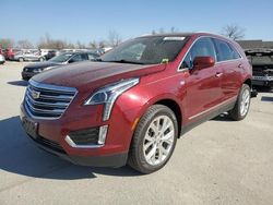 Salvage cars for sale at Bridgeton, MO auction: 2017 Cadillac XT5 Luxury