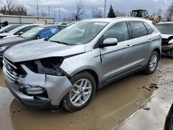 Salvage cars for sale at Lansing, MI auction: 2021 Ford Edge SEL