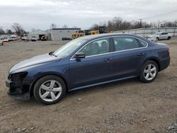 Salvage cars for sale at Hillsborough, NJ auction: 2013 Volkswagen Passat SE