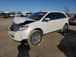 Salvage cars for sale at Kansas City, KS auction: 2013 Ford Edge SEL