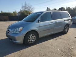 Salvage cars for sale at San Martin, CA auction: 2007 Honda Odyssey EXL