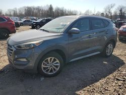 Salvage cars for sale at Chalfont, PA auction: 2017 Hyundai Tucson Limited