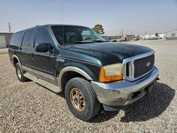 Salvage cars for sale from Copart Anthony, TX: 2000 Ford Excursion Limited