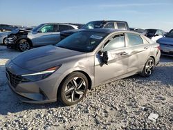 Salvage cars for sale at Taylor, TX auction: 2022 Hyundai Elantra Limited