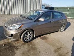 Salvage cars for sale at Duryea, PA auction: 2013 Hyundai Accent GLS