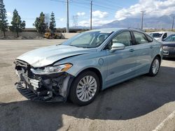 Salvage cars for sale at Rancho Cucamonga, CA auction: 2014 Ford Fusion SE Phev