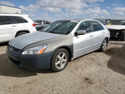 Salvage cars for sale at Tucson, AZ auction: 2005 Honda Accord EX