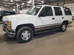 Salvage cars for sale at Blaine, MN auction: 1999 Chevrolet Tahoe K1500