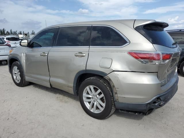 2014 Toyota Highlander LE