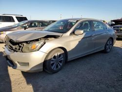 Salvage cars for sale at Houston, TX auction: 2014 Honda Accord LX