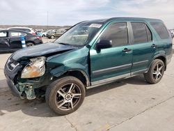 Salvage cars for sale at Grand Prairie, TX auction: 2002 Honda CR-V LX