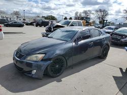 Salvage cars for sale at Sacramento, CA auction: 2008 Lexus IS 250