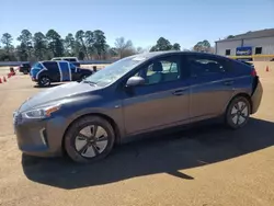 Salvage cars for sale at Longview, TX auction: 2017 Hyundai Ioniq Blue