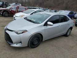 Salvage cars for sale at Marlboro, NY auction: 2018 Toyota Corolla L